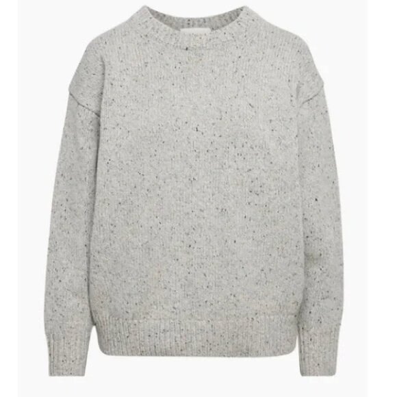 Aritzia Sweaters - NWOT aritzia Wilfred Free Bronco Sweater Size S - Grey Marl